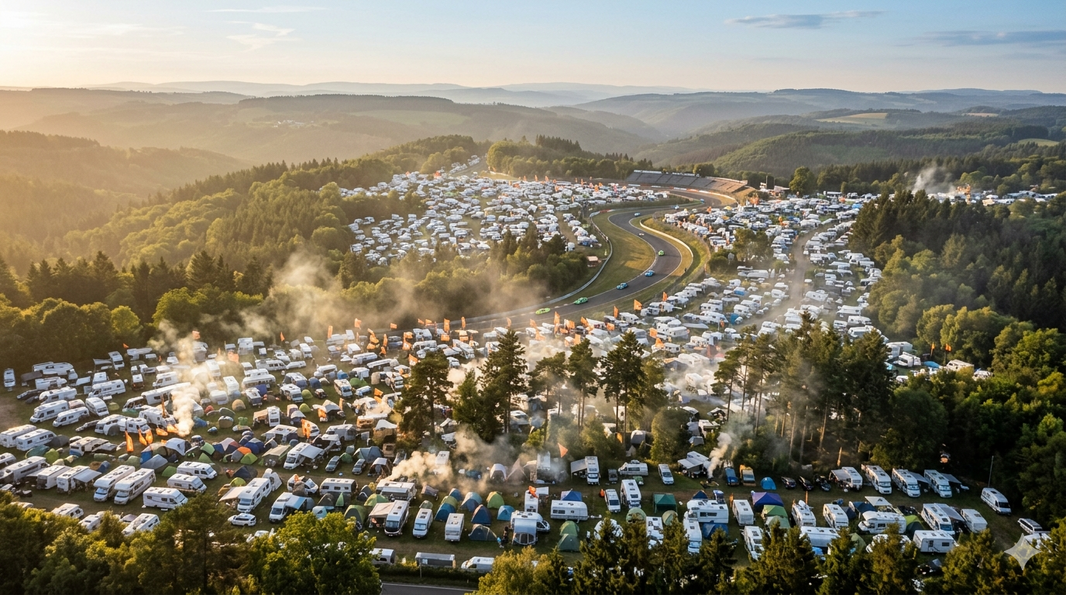 Übernachten am Nürburgring zum 24h-Rennen 2026: Hotels, Camping, Airbnb im Check